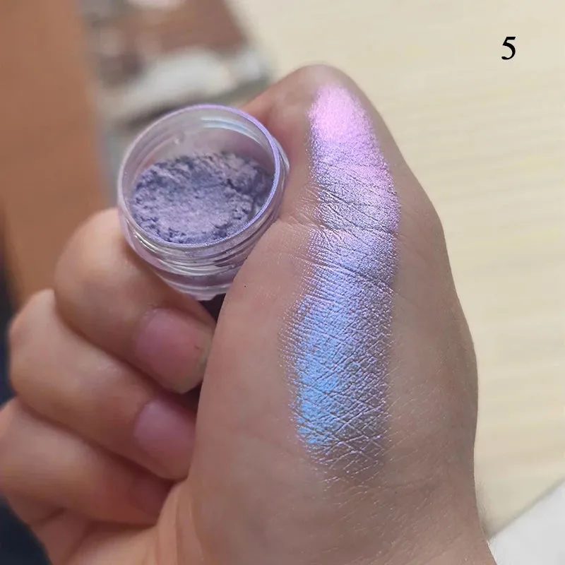 MultiChrome Shifting Pigments Chameleon Eyeshadow Duochrome Chameleon Eyeshadow Infinite Chrome Shining Eyeshadow Net 0.2g