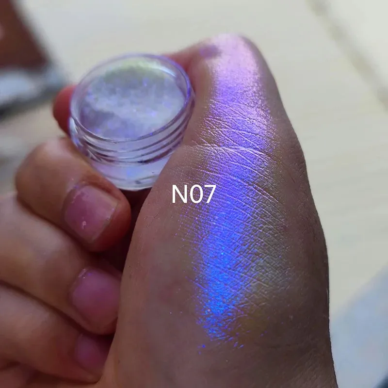 MultiChrome Shifting Pigments Chameleon Eyeshadow Duochrome Chameleon Eyeshadow Infinite Chrome Shining Eyeshadow Net 0.2g