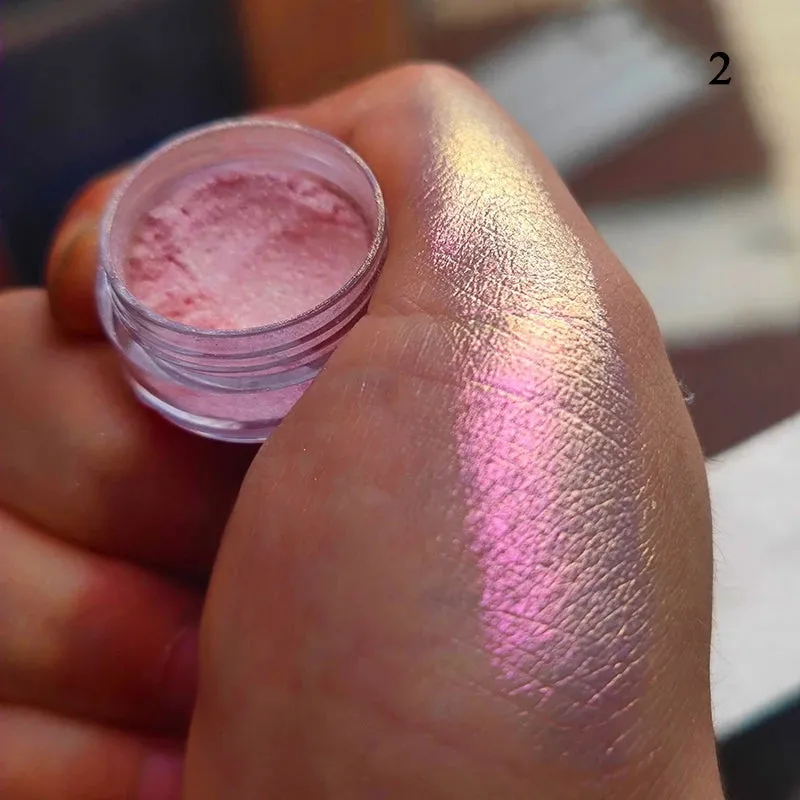 MultiChrome Shifting Pigments Chameleon Eyeshadow Duochrome Chameleon Eyeshadow Infinite Chrome Shining Eyeshadow Net 0.2g