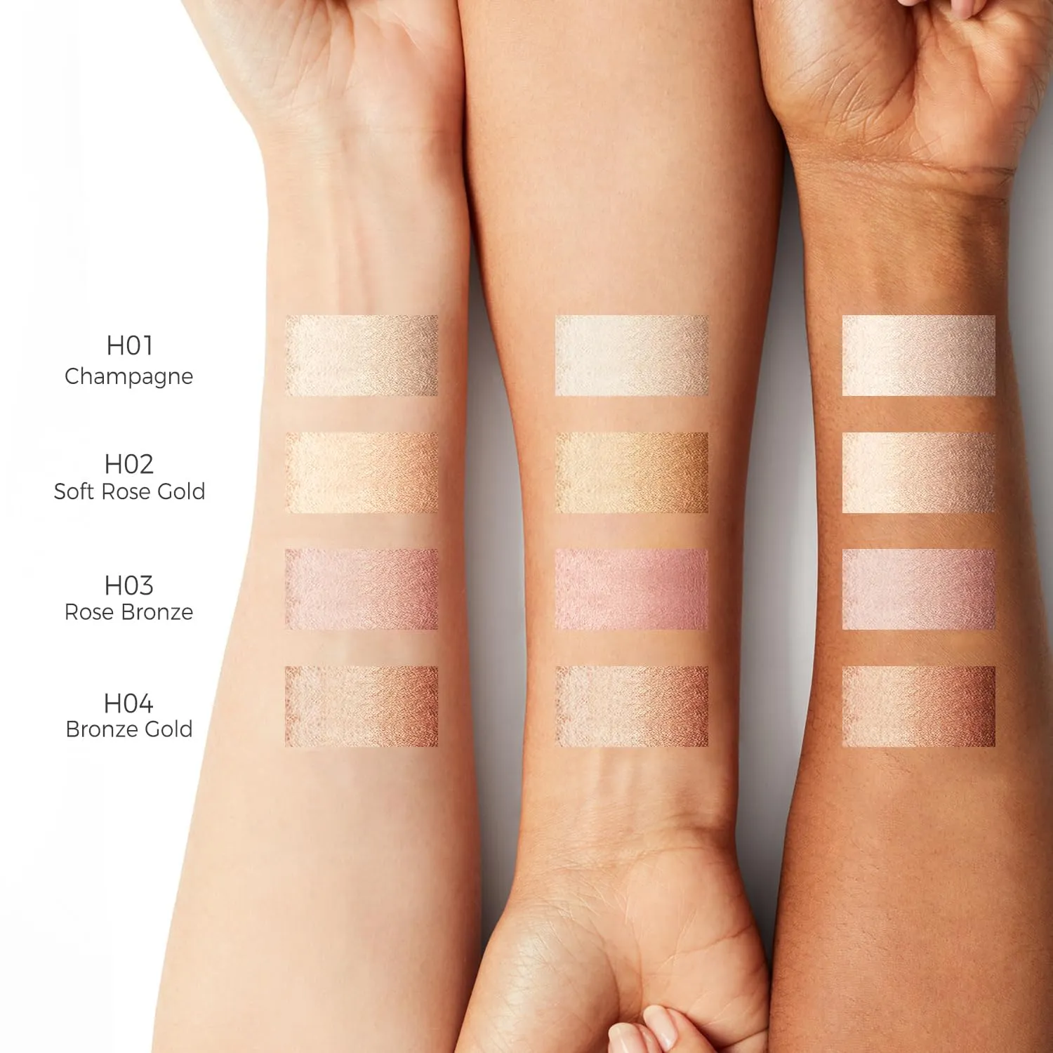 MYMERRY Dewy Highlighter Makeup, Highlighter Makeup Stick for Face and Body, Radiant & Shimmer Glow, Buildable Color for All Day | Vegan & Cruelty-Free | Rose Bronze Gold 15g/0.53fl.Oz