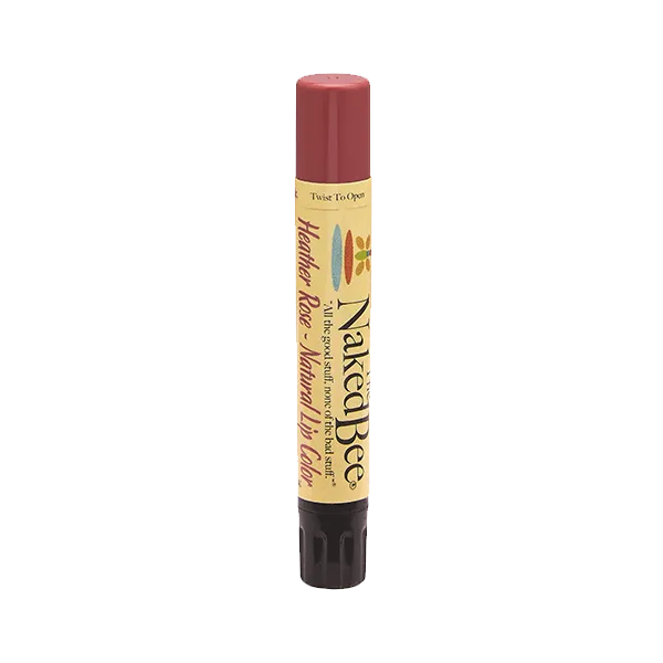 Naked Bee || Shimmering Lip Color in Heather Rose