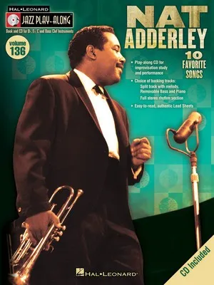 NAT ADDERLEY JAZZ PLAY ALONG BK/CD V136