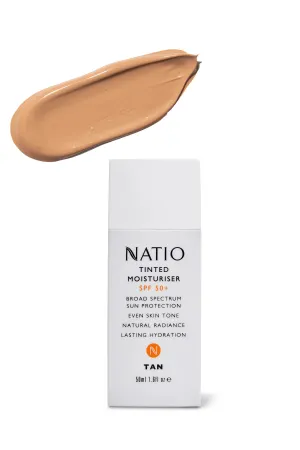 NATIO Tinted Moisturiser SPF 50  Tan
