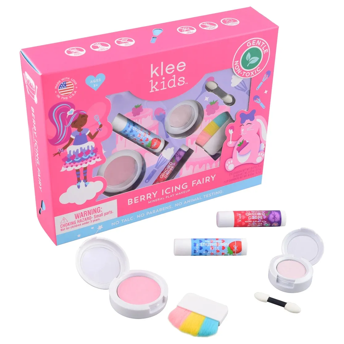 Natural Mineral Makeup Kit - Berry Icing Fairy