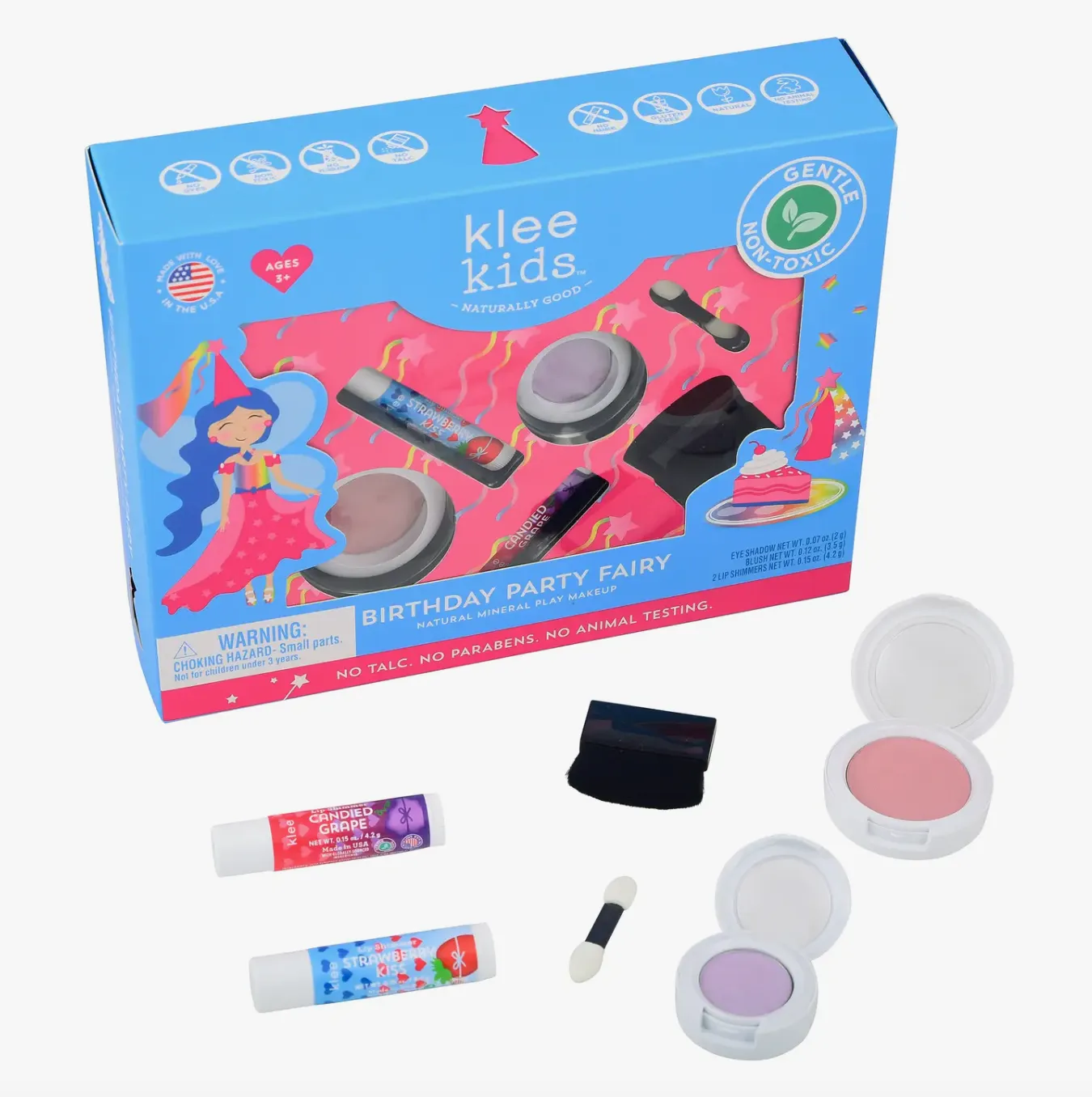 Natural Mineral Makeup Kit - Birthday Party Fairy