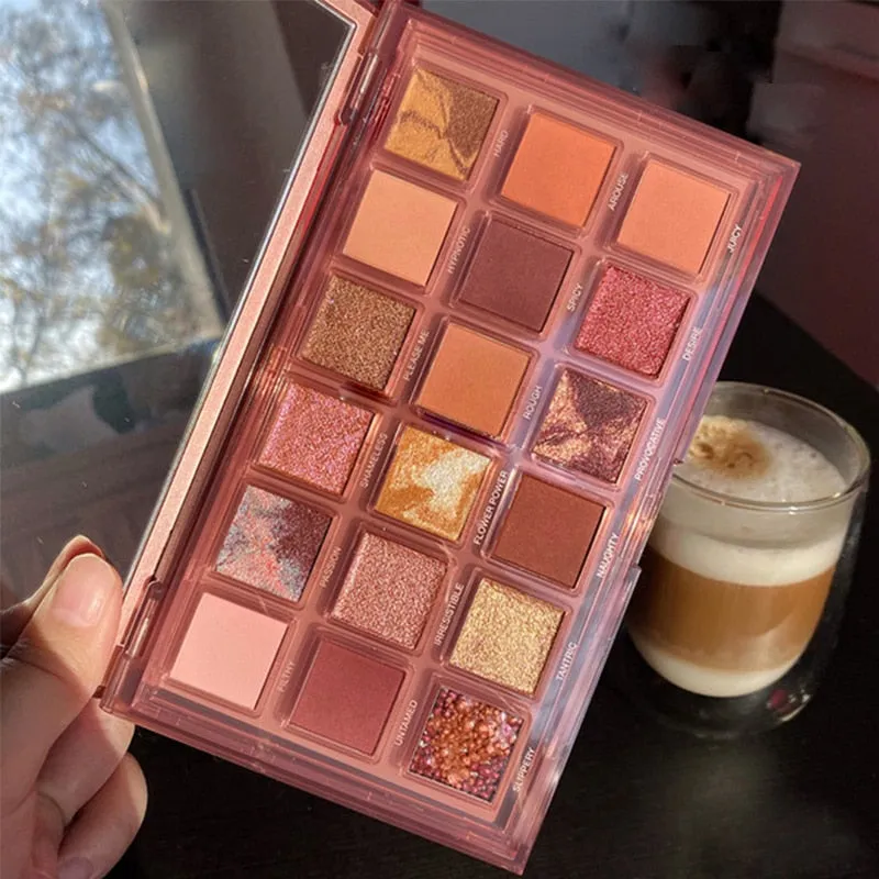 Naughty Color Eye Shadow Palette-Shimmer Glitter