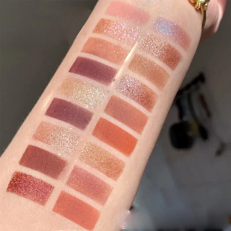 Naughty Color Eye Shadow Palette-Shimmer Glitter