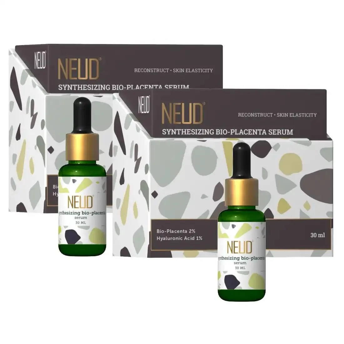 NEUD Synthesizing Bio-Placenta Serum With Hyaluronic Acid - 30 ml