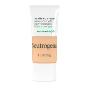 Neutrogena Clear Coverage Flawless Matte CC Cream - 2.0 Porcelain