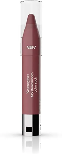 Neutrogena Neutrogena MoistureSmooth Color Stick for Lips, Moisturizing and Conditioning Lipstick with a Balm-Like Formula, Nourishing Shea Butter and Fruit Extracts, 100 Pink Nude,.011 oz (Pack of 36)