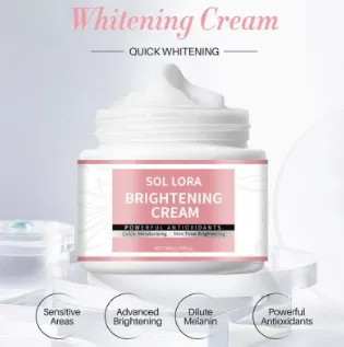 NEW Body Brightening Cream, Repairing Brightening Moisturizing Skin, Body Cream 50g, BB: 04/2027