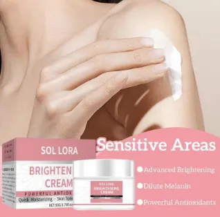 NEW Body Brightening Cream, Repairing Brightening Moisturizing Skin, Body Cream 50g, BB: 04/2027