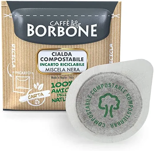 New in box! CAFFÈ BORBONE Miscela Nera 150 Pods! Italian Coffee Pods, box lot of 150 Pods! Great tasting also makes a great base coffee for Americano or Latte No Bitter Aftertaste! Retails $85  BB June 22