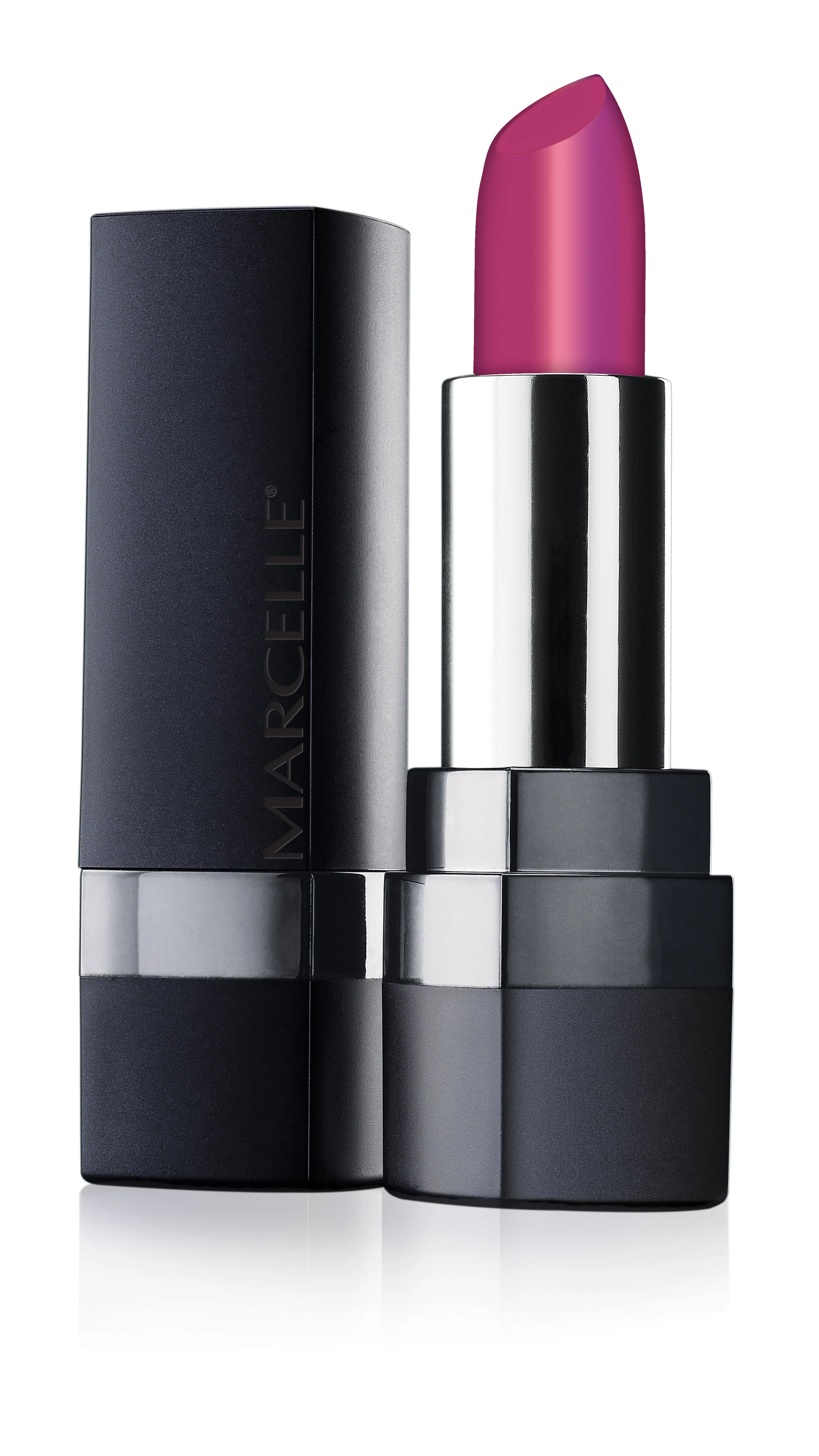 New Marcelle Rouge Xpression Lipstick, Fuchsia Flare, Hypoallergenic and Fragrance-Free, 3.5 g