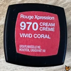 NEW Rouge Xpression Lipstick - 970 Vivid Coral