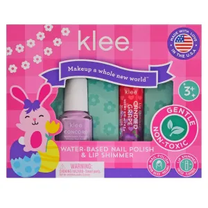 New! Skipping Purple - Easter Nail Polish Lip Shimmer Set