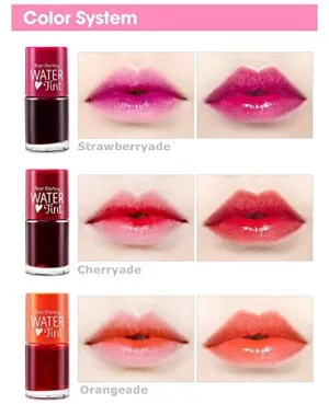 New SoltreeBundle 3 Color set Dear Darling Water Tint 10g Vivid Color Lip Tint! Moist-fruity water tint with the feeling of refreshing fruits bursting