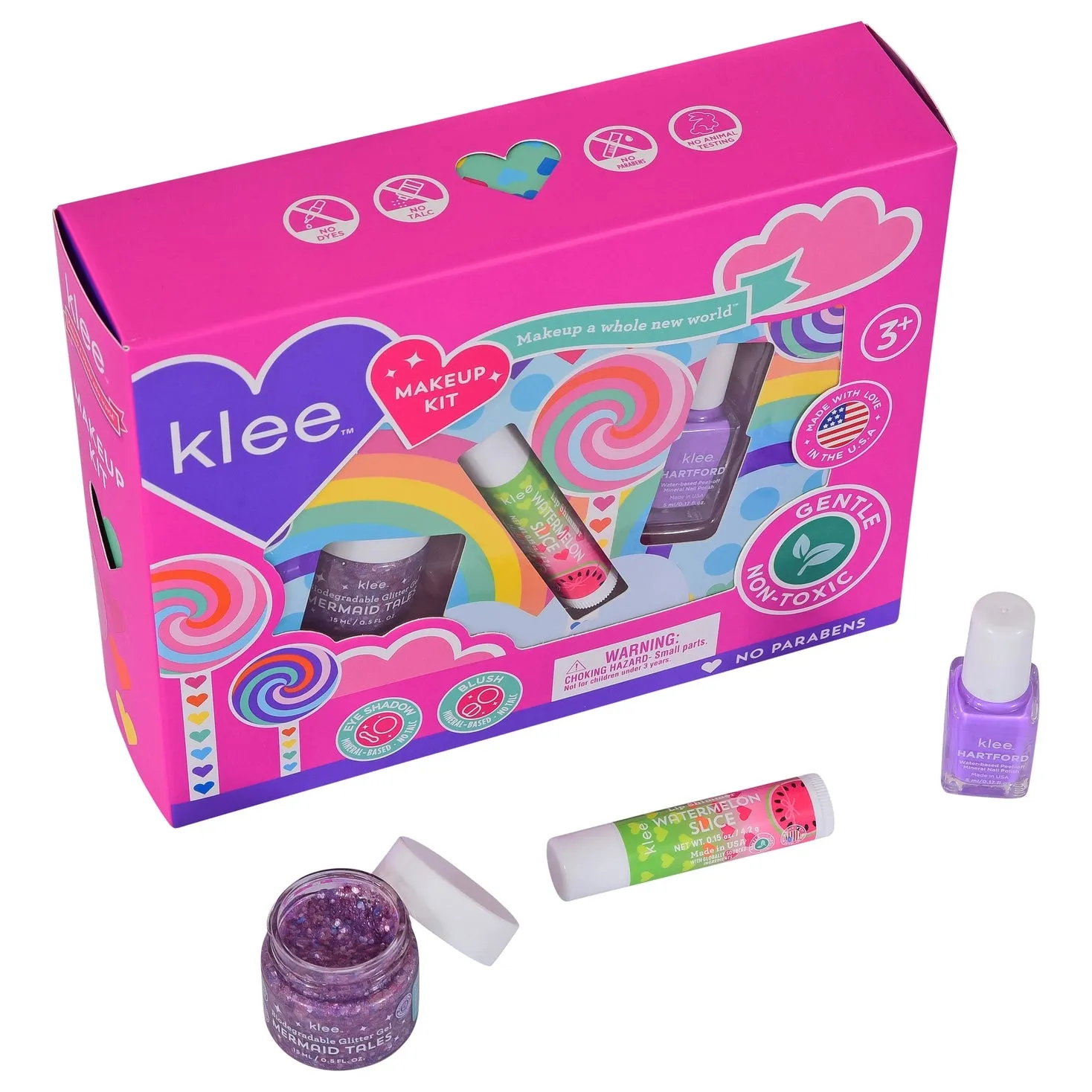 New!! Swirling Purple - Pinwheel Love Makeup Kit