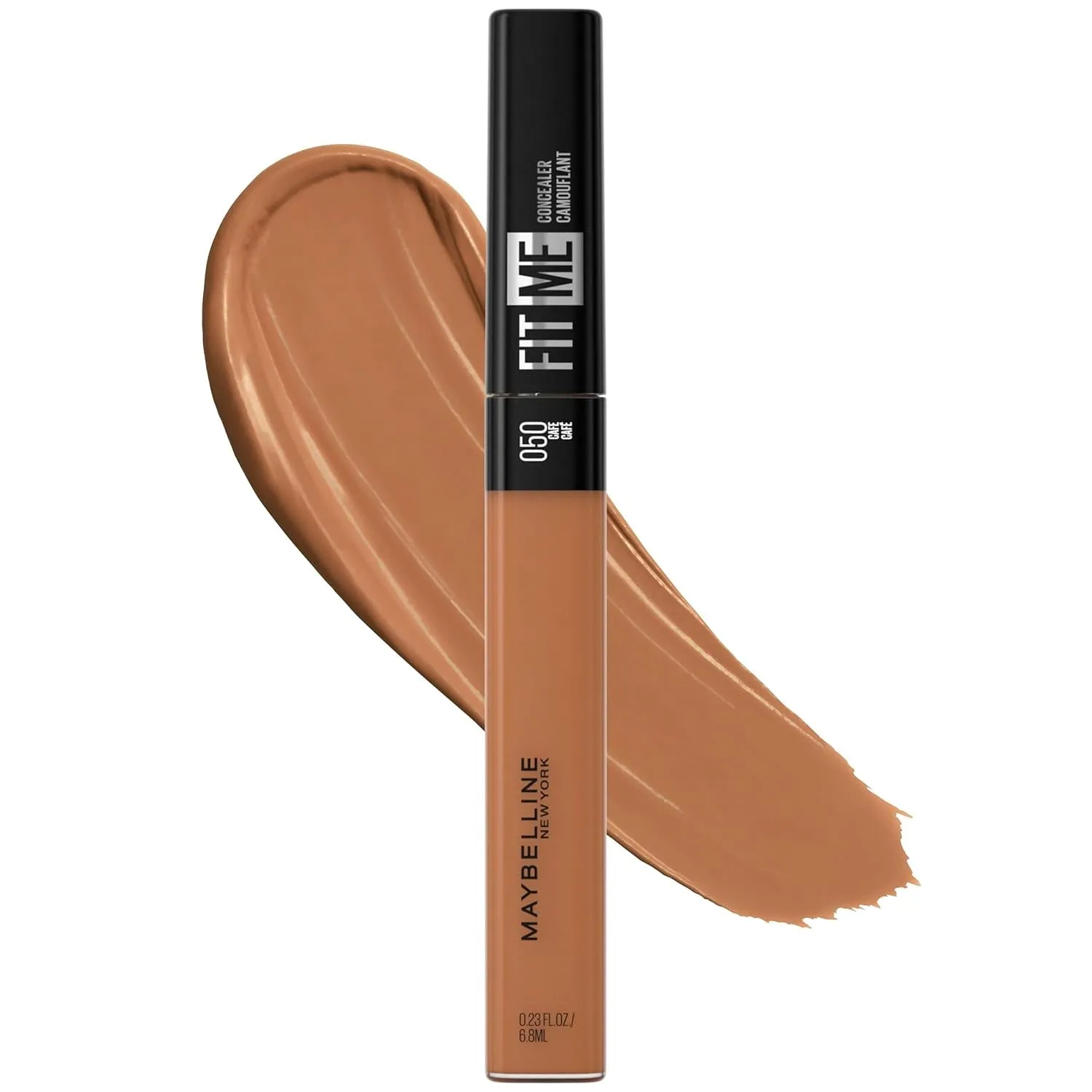 New York Fit Me Liquid Concealer Makeup, Natural Coverage, Lightweight, Conceals, Covers Oil-Free, Fair, 1 Count (Packaging May Vary)