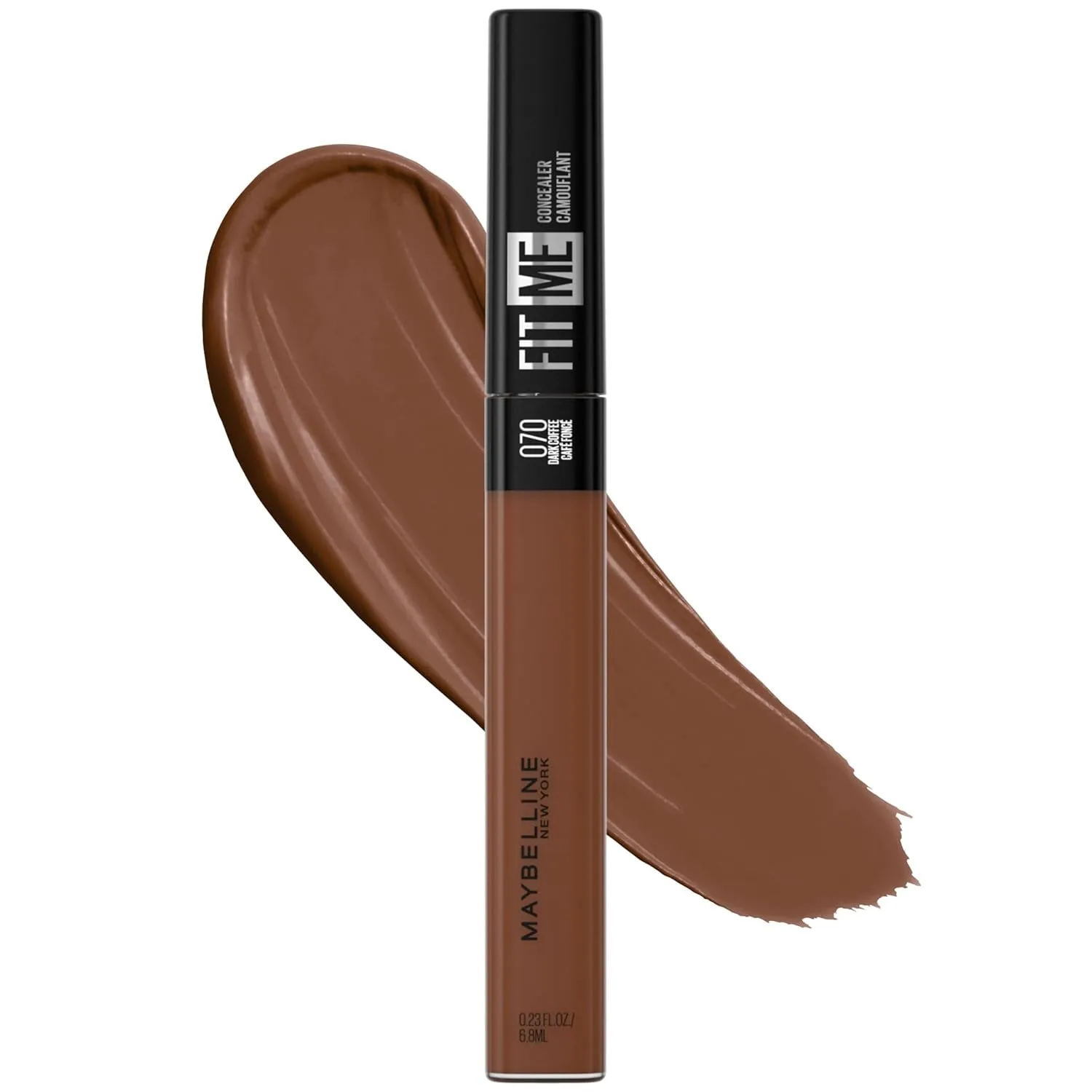 New York Fit Me Liquid Concealer Makeup, Natural Coverage, Lightweight, Conceals, Covers Oil-Free, Fair, 1 Count (Packaging May Vary)