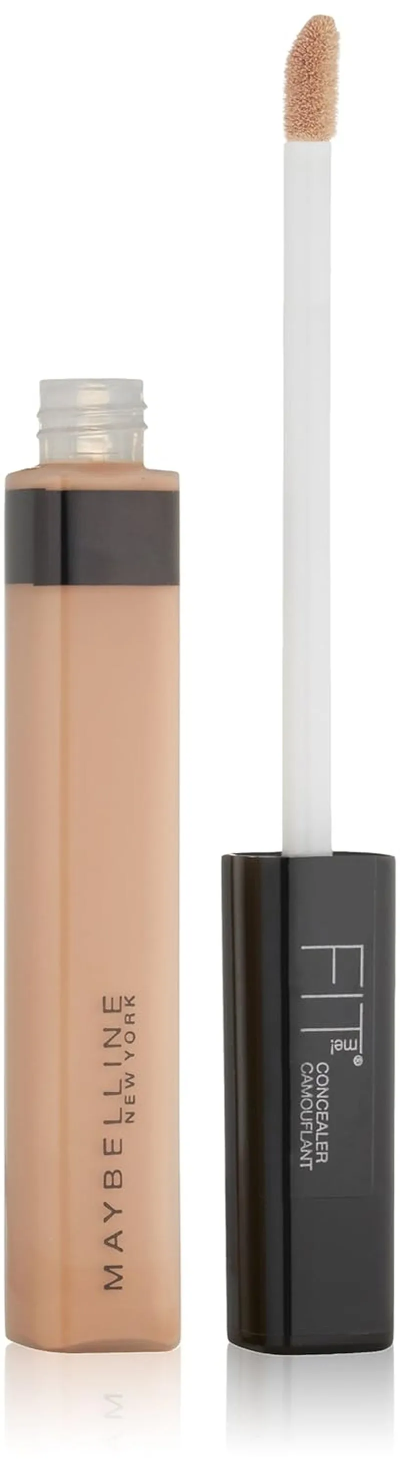 New York Fit Me Liquid Concealer Makeup, Natural Coverage, Lightweight, Conceals, Covers Oil-Free, Fair, 1 Count (Packaging May Vary)