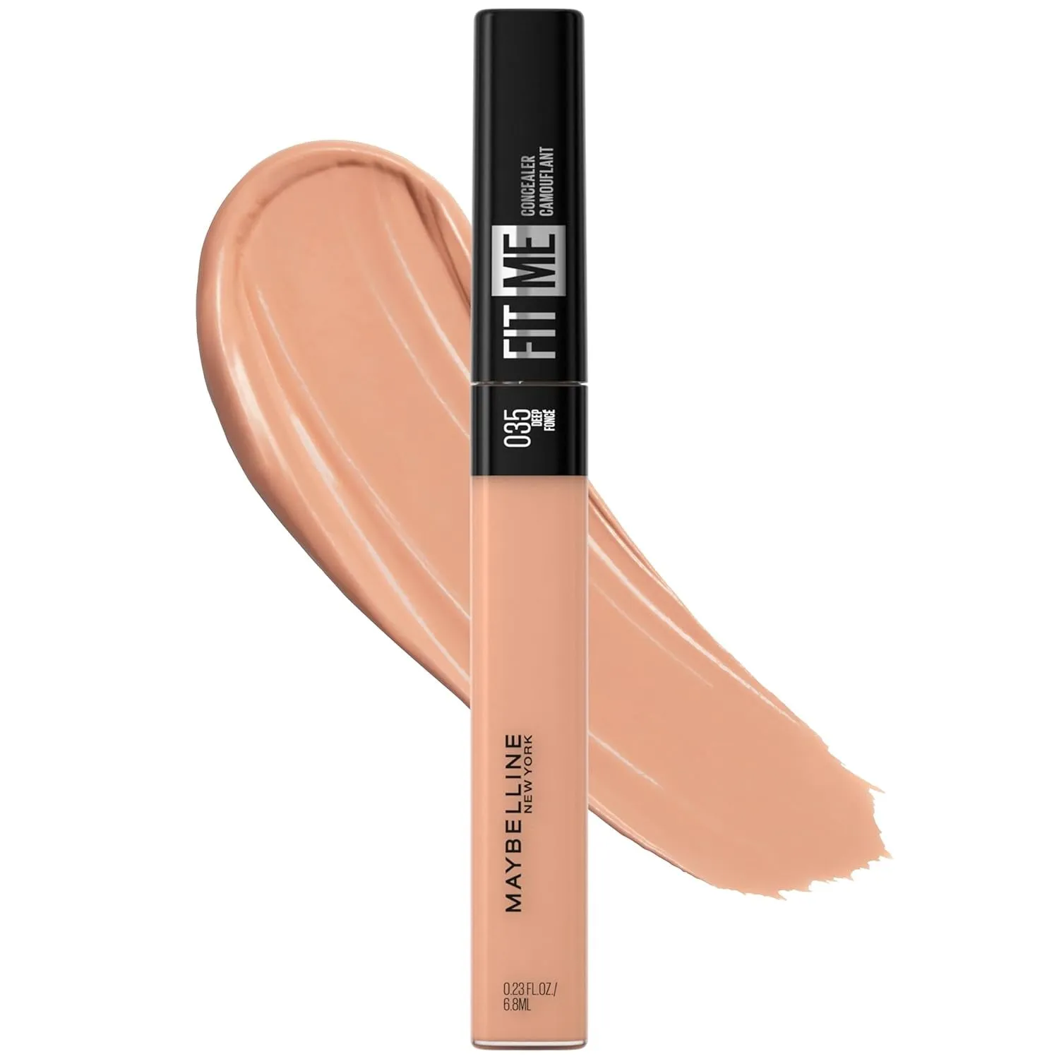 New York Fit Me Liquid Concealer Makeup, Natural Coverage, Lightweight, Conceals, Covers Oil-Free, Fair, 1 Count (Packaging May Vary)