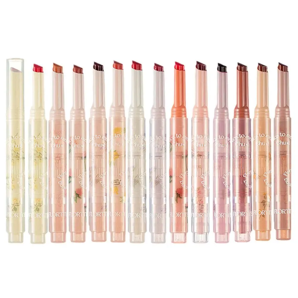 Nice to Meet Chu Jelly Lipstick Flower Heart Lipstick Long-lasting Pomegranate Jelly Love Lipstick Matte Lip Gloss