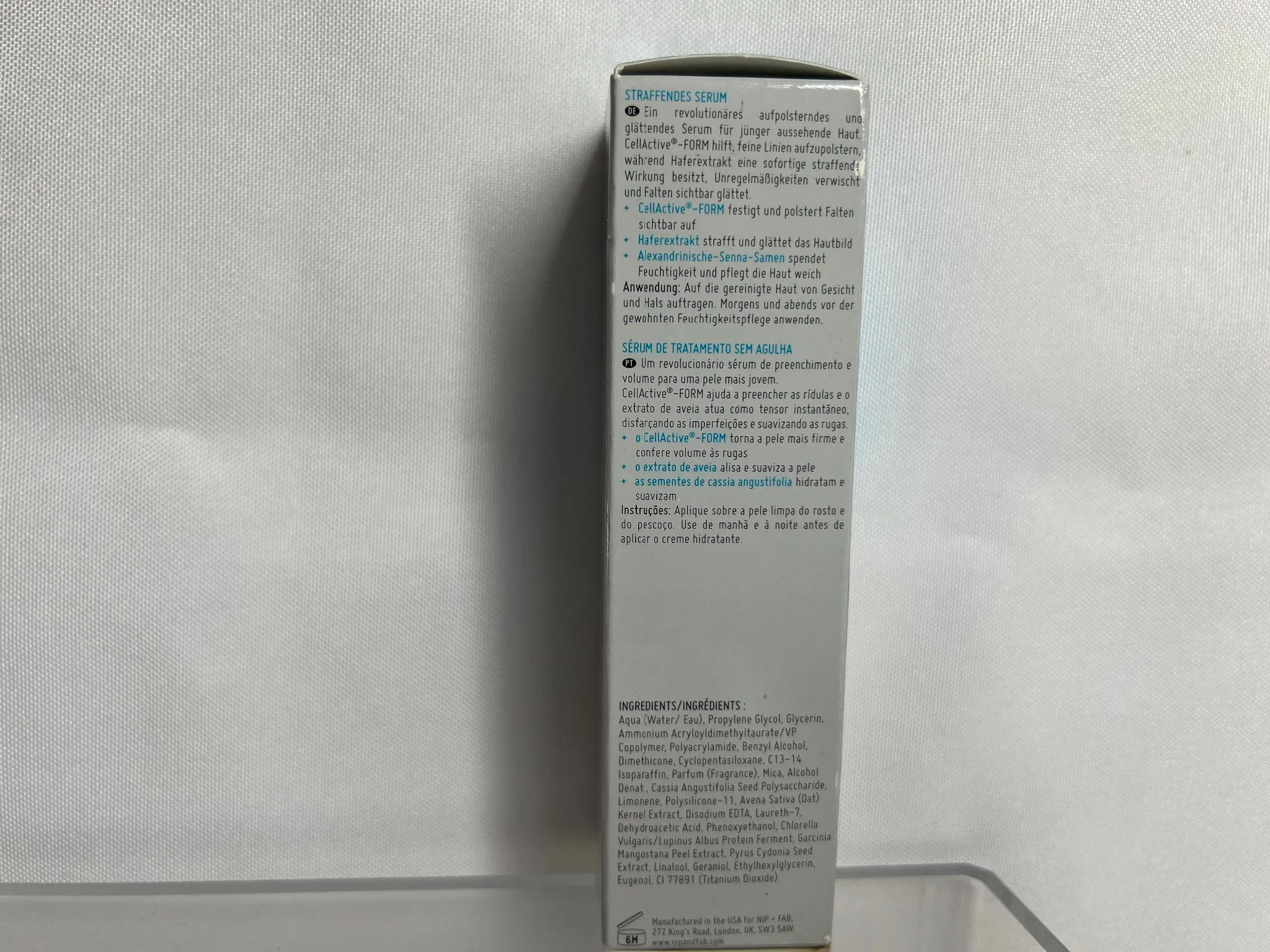 Nip   Fab fixes No Needle Fix Serum 1.7 Ounces Smooth Wrinkles