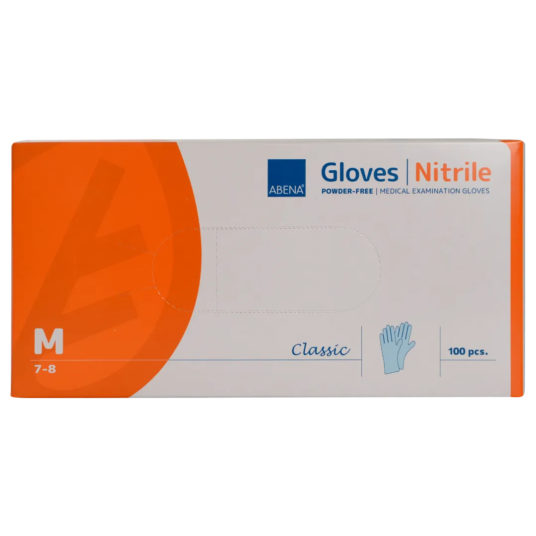 Nitrile Gloves Medium - Blue