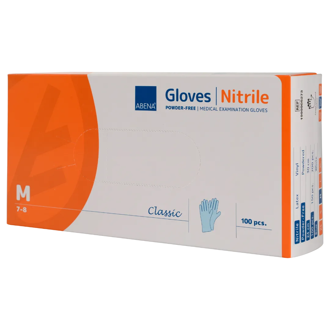 Nitrile Gloves Medium - Blue