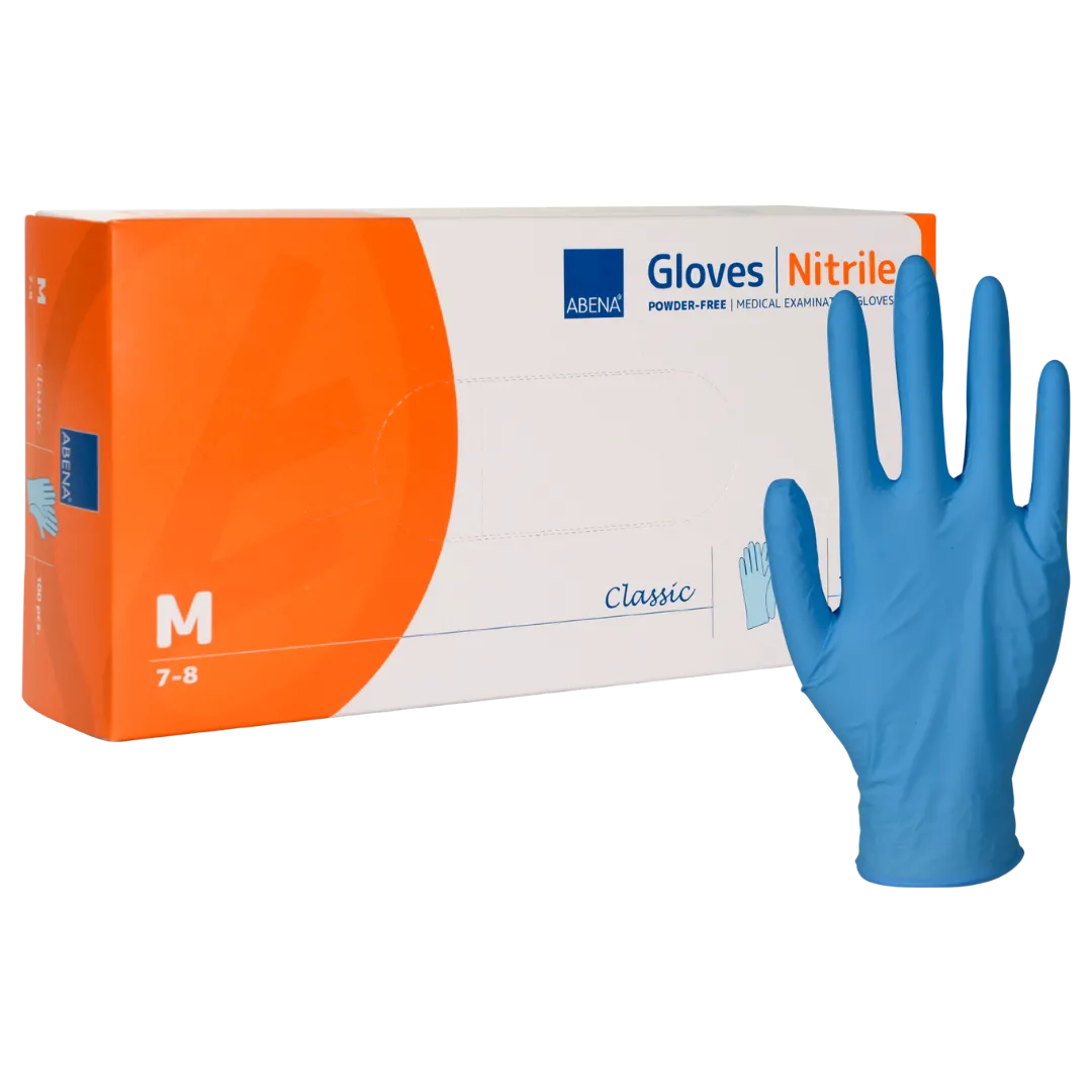 Nitrile Gloves Medium - Blue
