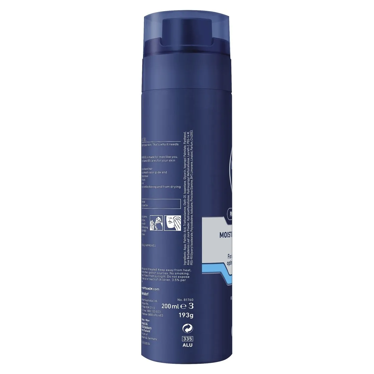 Nivea Men Protect & Care Shaving Gel 200mL