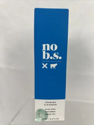 No B.S Foaming Facial Face Cleanser Aloe Cucumber Green Tea 5.4oz COMBINE SHIP!