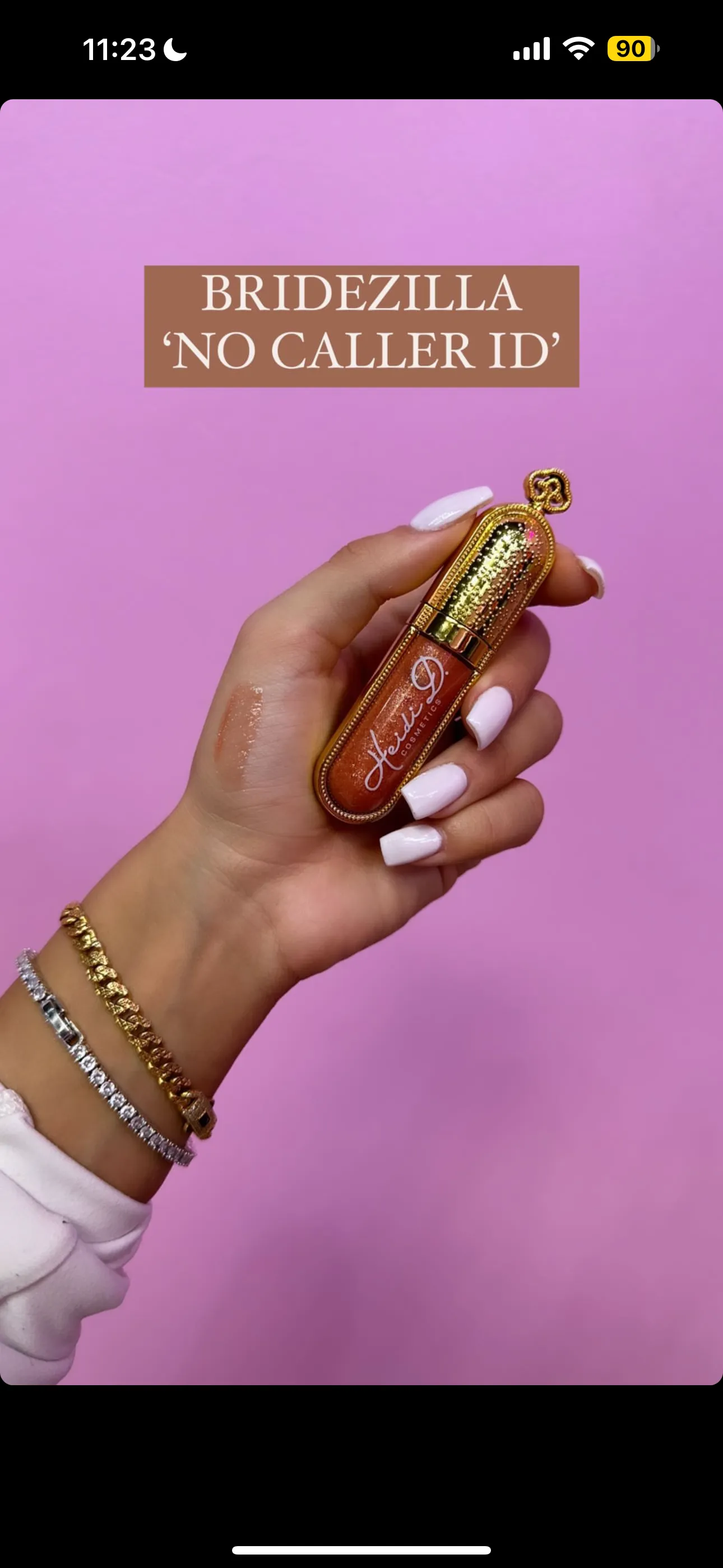 No Caller ID Lipgloss
