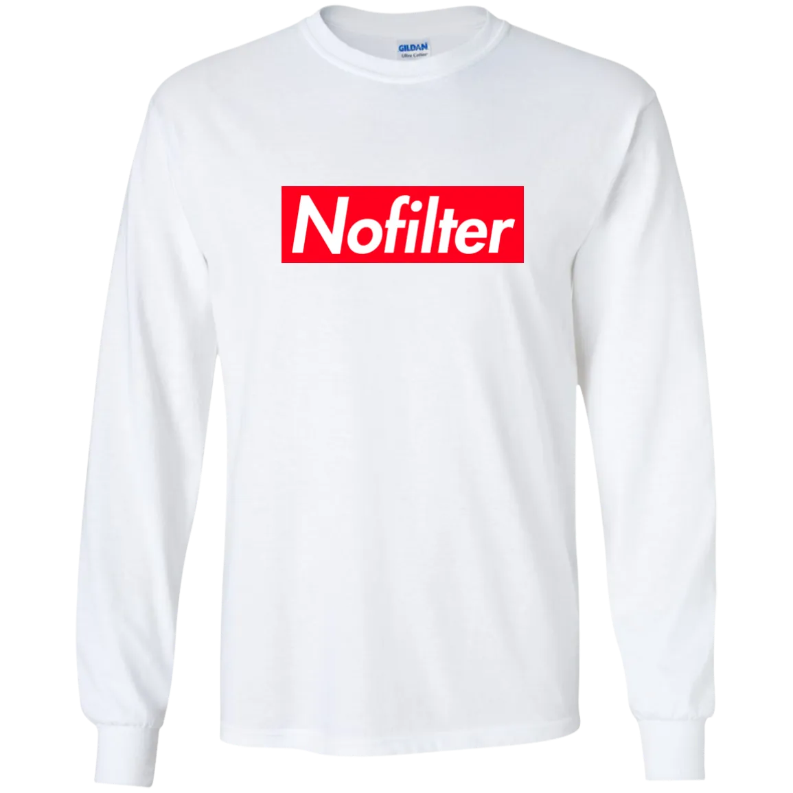 No Filter shirt, Long Sleeve