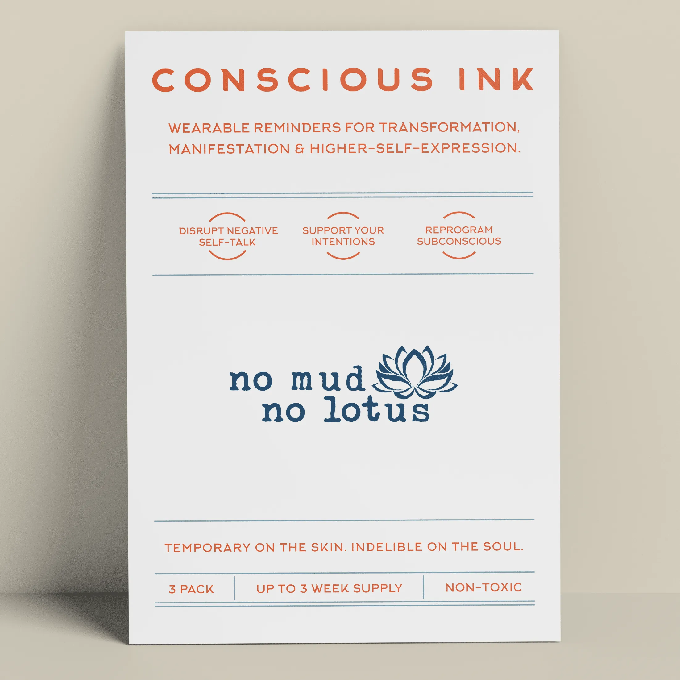 No Mud No Lotus Manifestation Tattoo*