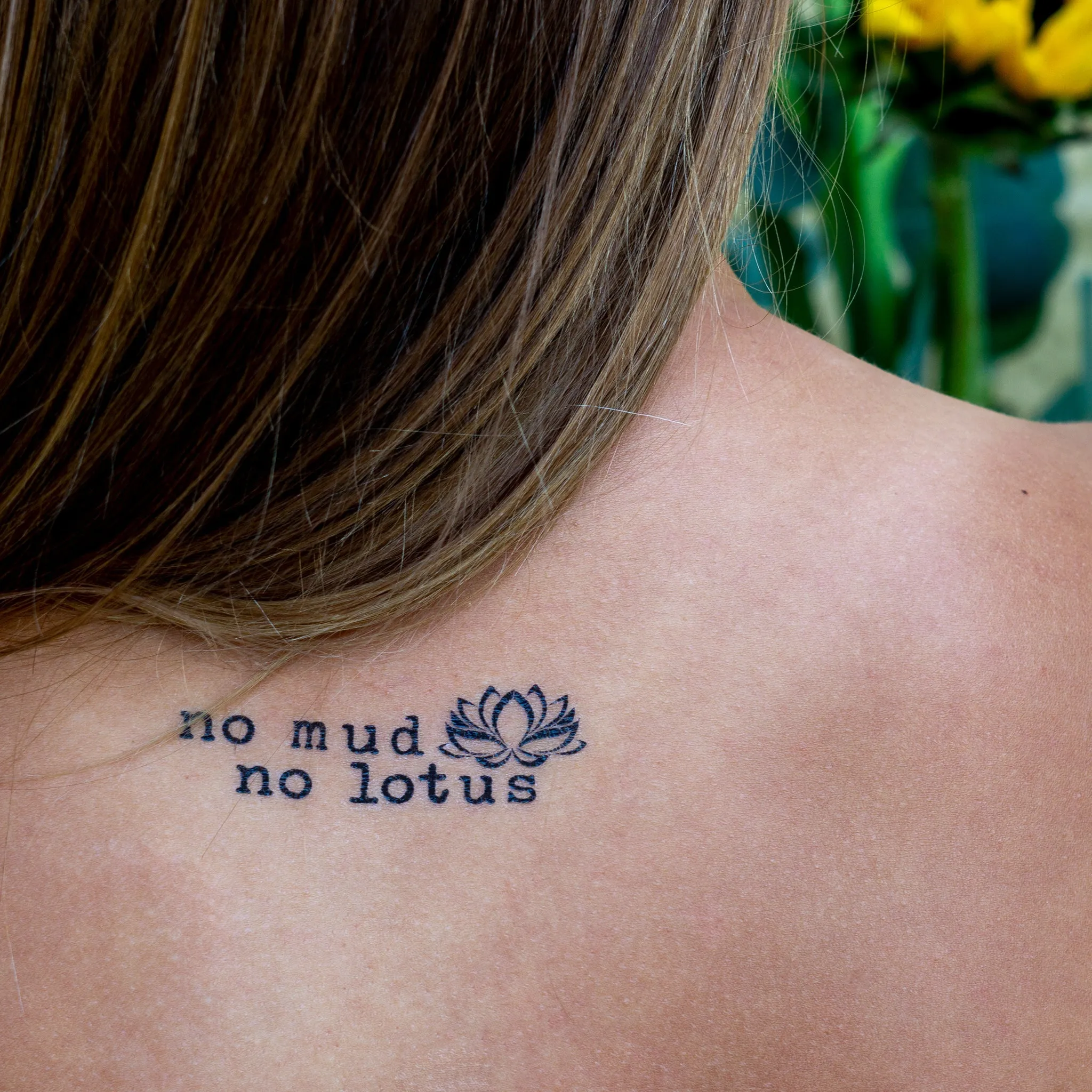 No Mud No Lotus Manifestation Tattoo*
