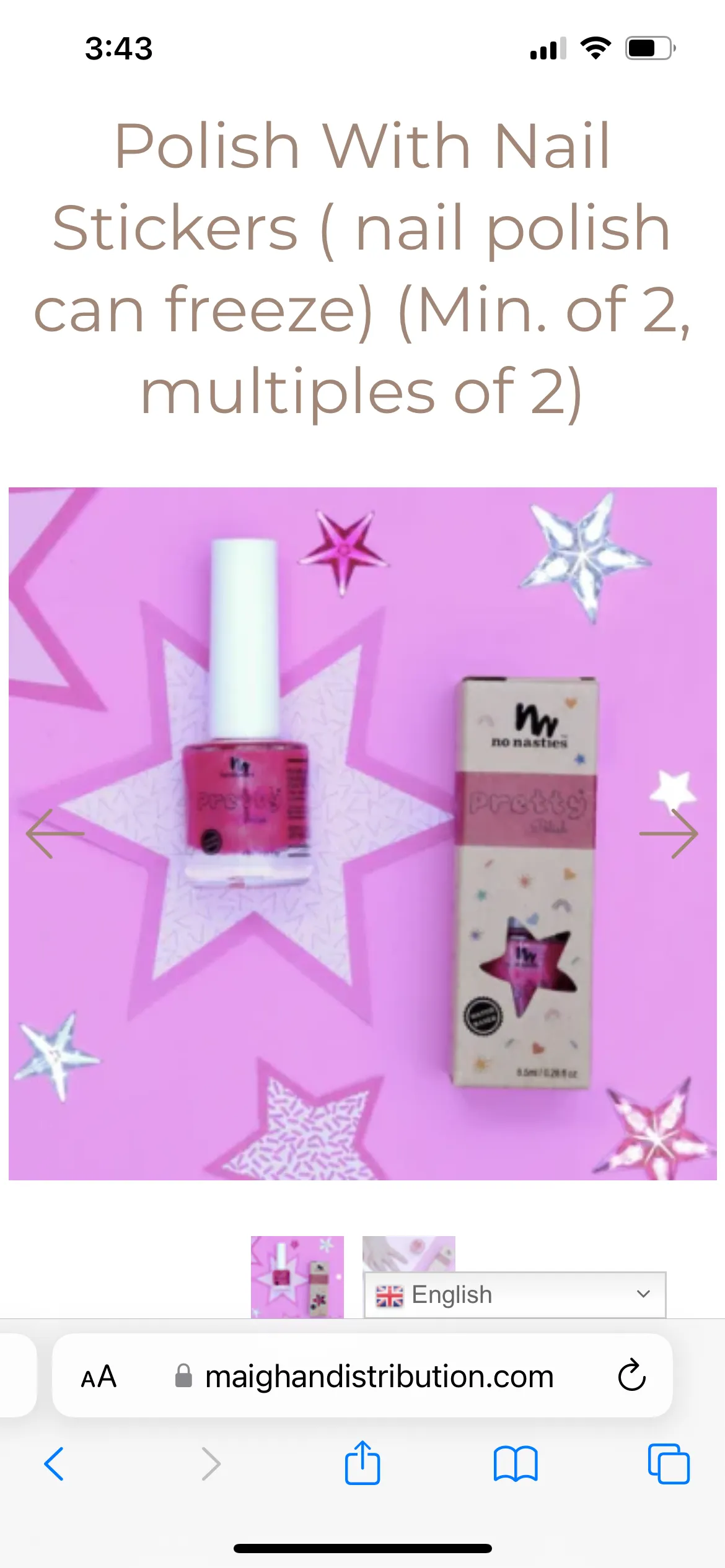 No Nasties NIA *DELUXE* ALL Natural Pretty Play Makeup Box