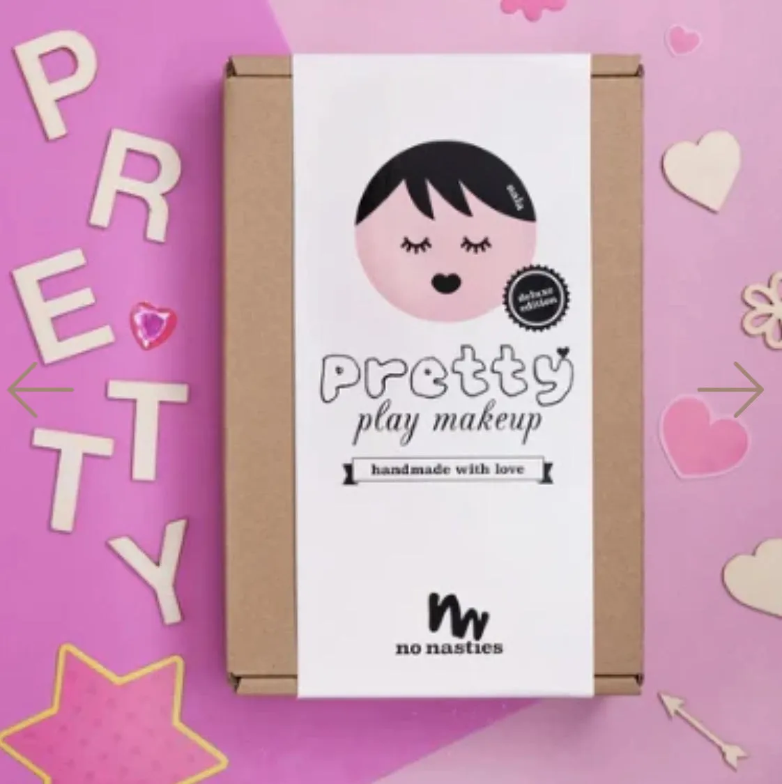 No Nasties NIA *DELUXE* ALL Natural Pretty Play Makeup Box