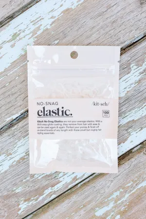No-Snag Elastic 100 pc - Clear