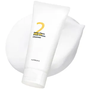 No.2 Cleansing Foam | Deep Clean Fresh Cream Cleanser | Foam Cleanser, Gentle Exfoliation, Deep Cleansing, Natural Ingredients | Blackheads, Excess Oil, Dead Skin Cells | 4.05 Fl. Oz.