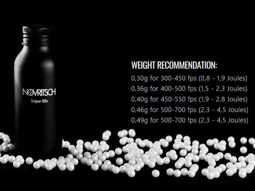NOVRITSCH Bottle 555bb x 0.36g BIO BBs