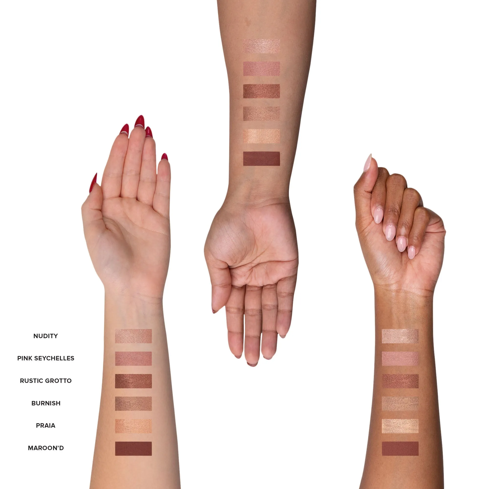 Nude Beach 6-Piece Eye Palette