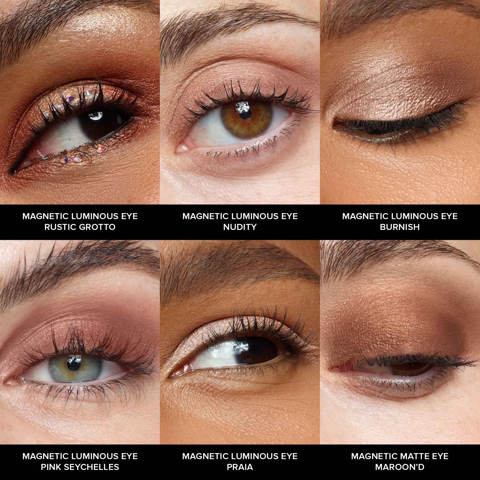 Nude Beach 6-Piece Eye Palette