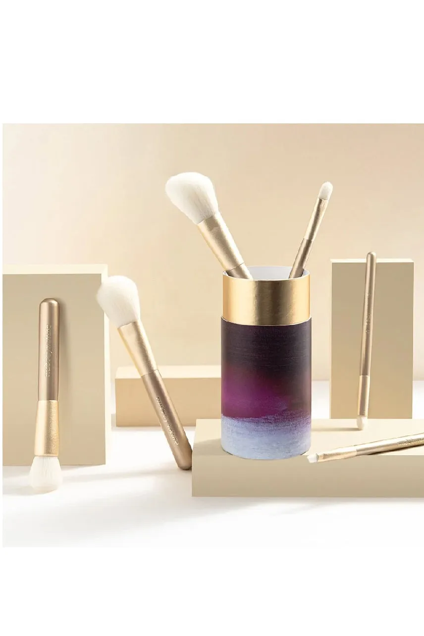 NUDE BY NATURE Vivid Sky Essential Brush Collection 6 Piece