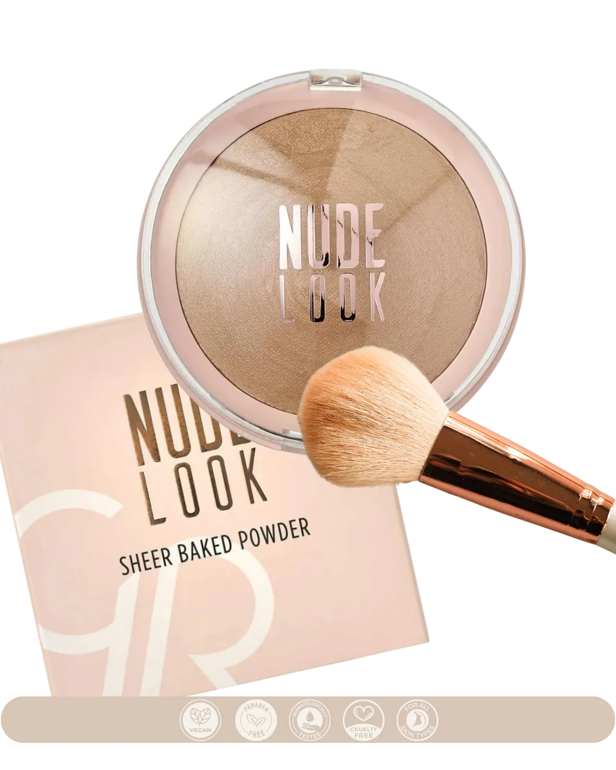 Nude Look Sheer Baked Powder In Nude Glow