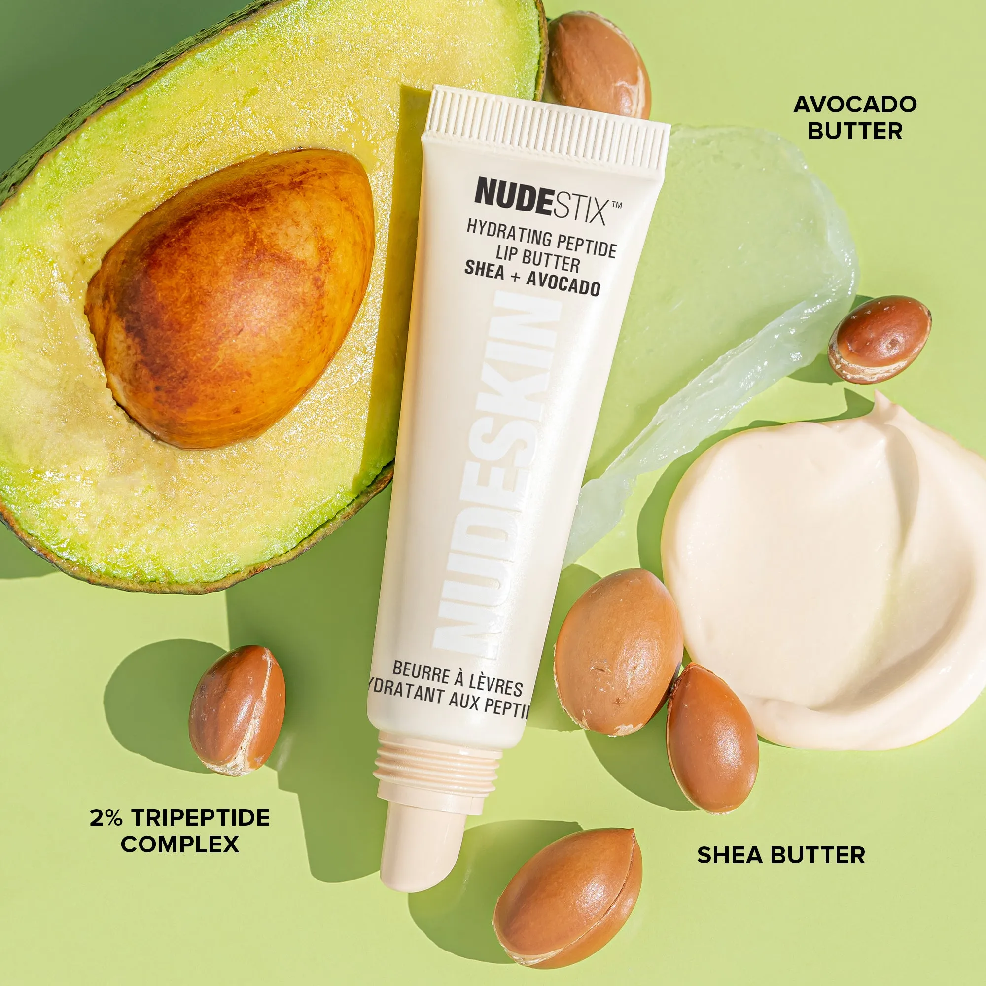 NUDEGLOW LIP SET HYDRATING PEPTIDE 2-PC KIT
