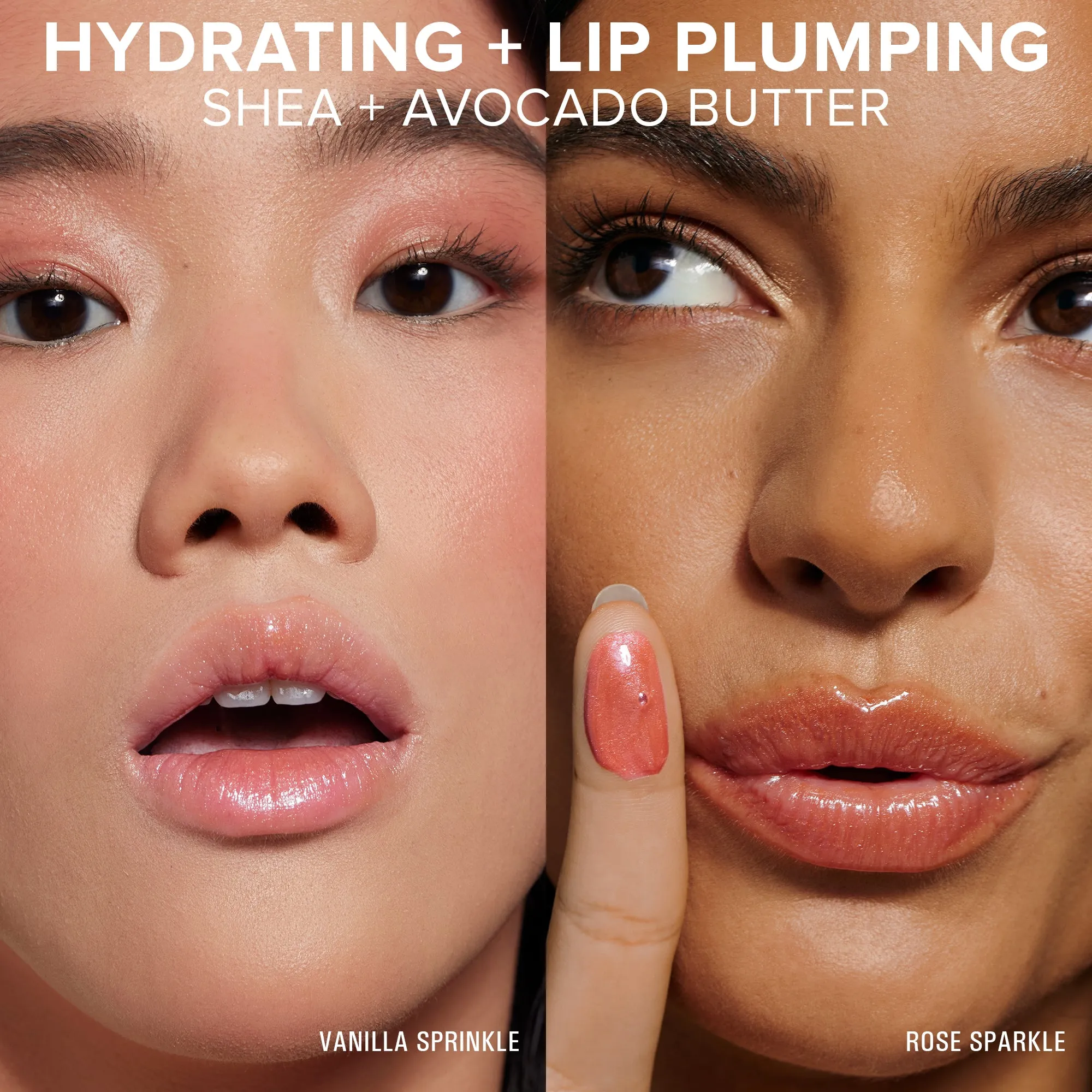 NUDEGLOW LIP SET HYDRATING PEPTIDE 2-PC KIT