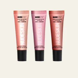 NUDEGLOW LIP SET HYDRATING PEPTIDE 3-PC KIT