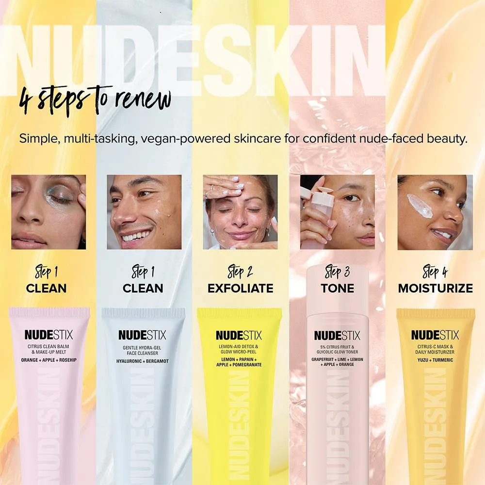 NUDESKIN Citrus-C Mask & Daily Moisturizer